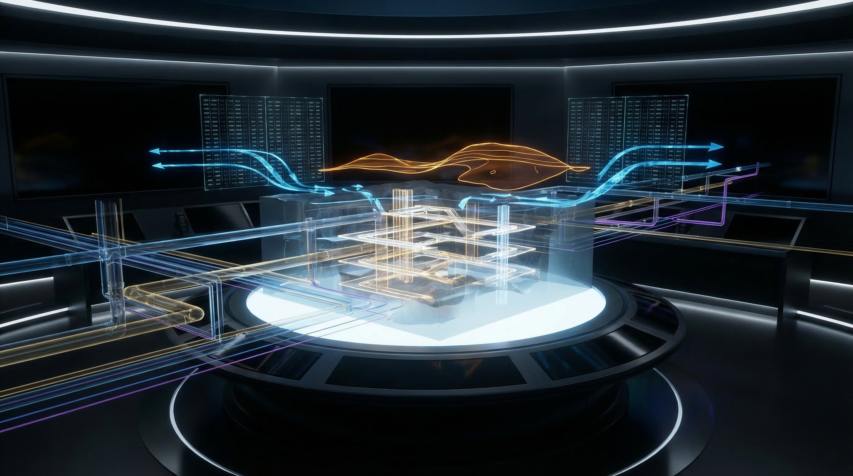 3D mining digital twin simulation scene